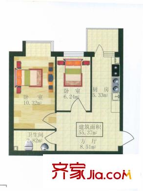 西溪橡園 戶型圖