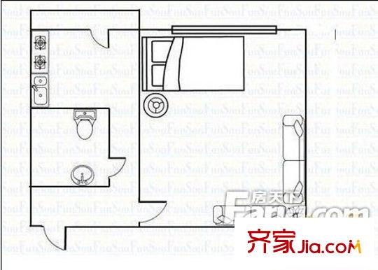 哈爾濱 綠馨園小區(qū) 戶型圖