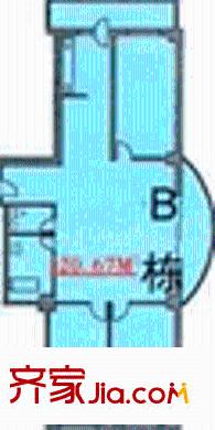 友聯(lián)綜合大廈戶型圖3室2廳2衛(wèi)1廚