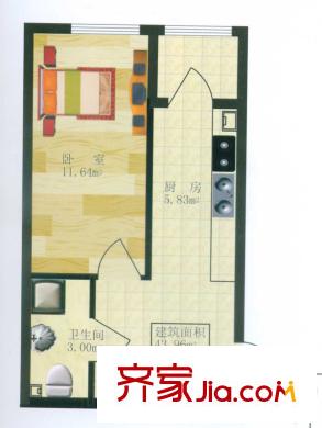 西溪橡園 戶型圖
