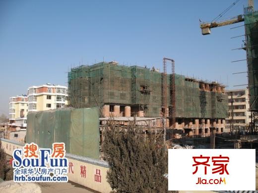 麗景春天外景圖工程進(jìn)展
