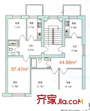 麗景春天戶型圖