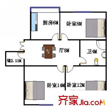 理智小區(qū) 戶型圖