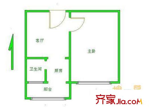 省地震局家屬樓 戶型圖