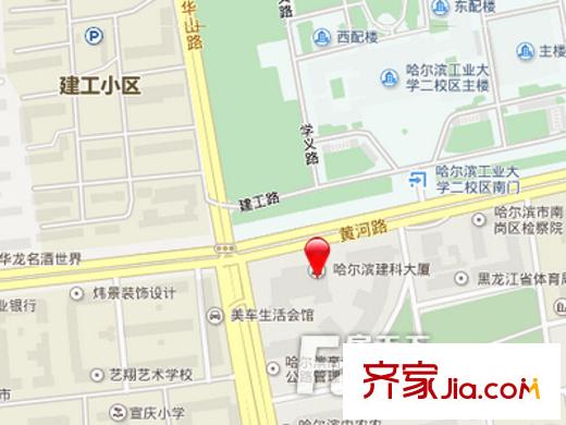 建科大廈交通圖 