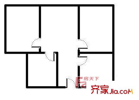 哈廣小區(qū)2室1廳1衛(wèi)1廚