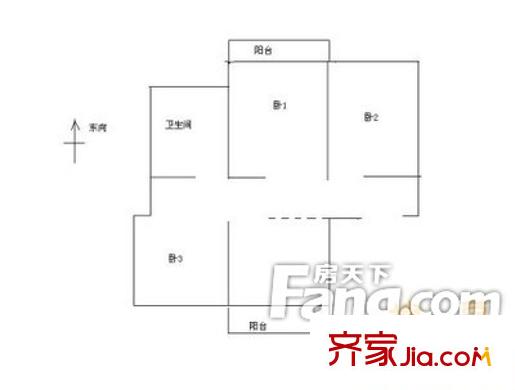哈爾濱 綠馨園小區(qū) 戶型圖