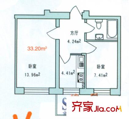 麗景春天戶型圖