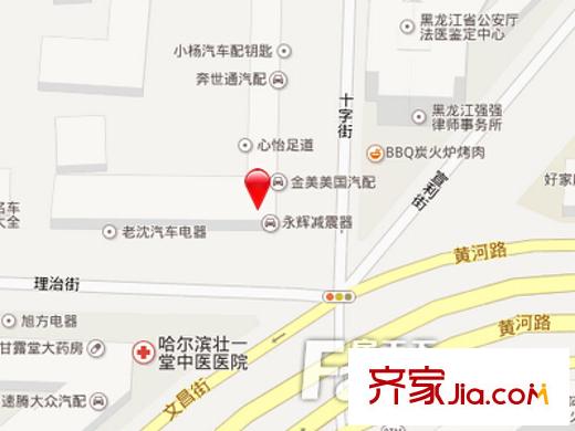 理智小區(qū)交通圖 