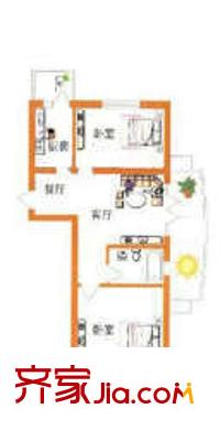 哈爾濱 麗云閣 戶型圖