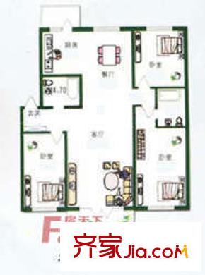 哈爾濱 麗云閣 戶型圖