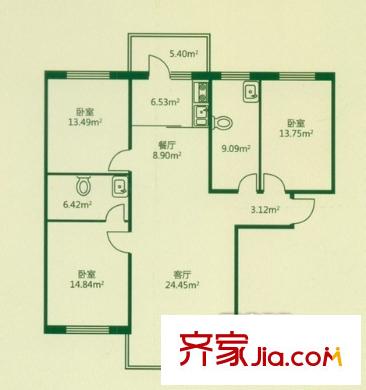 建科大廈 戶型圖