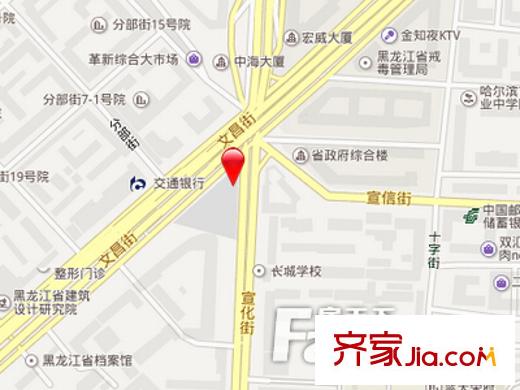 文昌街綜合樓交通圖 