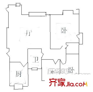 哈爾濱 太陽(yáng)城國(guó)際花園 戶型圖