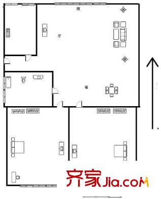 警官公寓 戶型圖