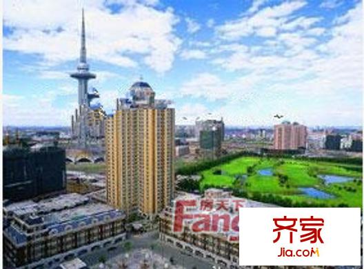 宏景天地外景圖哈爾濱  