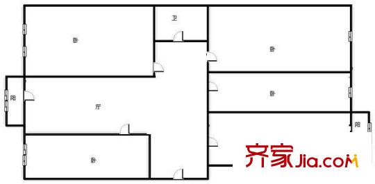 哈爾濱 龍坤花園 戶型圖