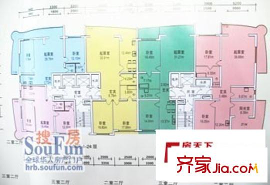 景江名苑戶型圖