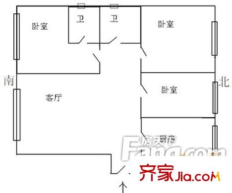 哈爾濱 太陽(yáng)城國(guó)際花園 戶型圖