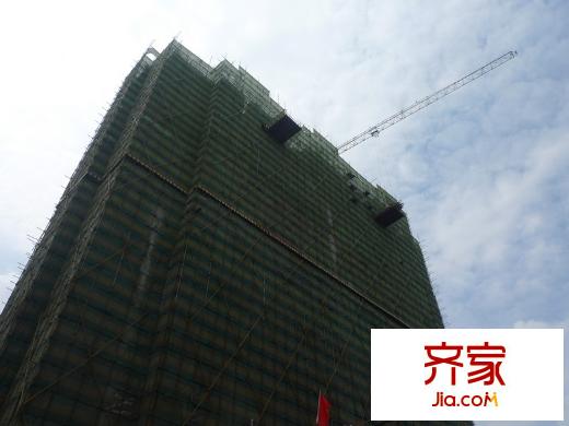 大江廣廈外景圖工程進度圖2012-06-01
