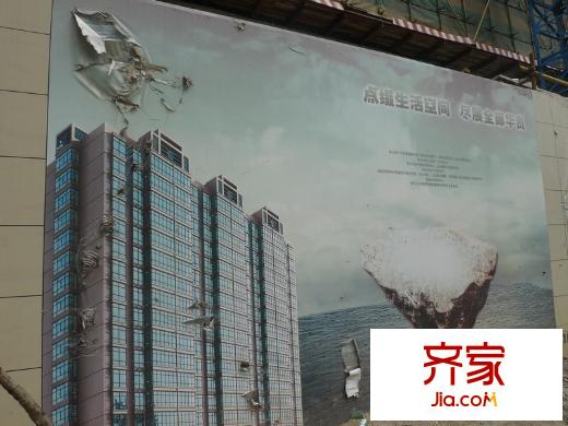 大江廣廈外景圖項目圍擋2012-06-01