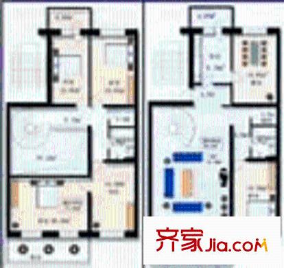 龍悅公寓戶型圖5室1廳2衛(wèi)1廚