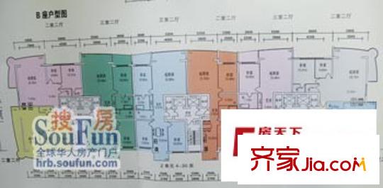 景江名苑戶型圖