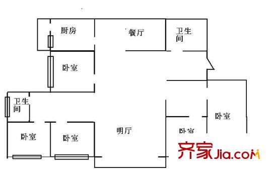 哈爾濱 紫金相府 戶型圖