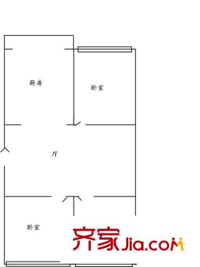 湘江麗園3室1廳1衛(wèi)1廚
