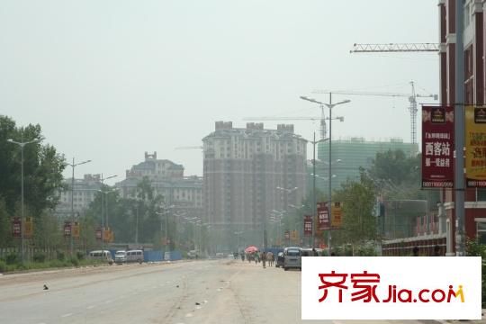漢城國(guó)際配套圖東南側(cè)約300米 溪樹(shù)庭院（2010.7.22）