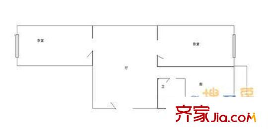 哈爾濱 哈西商廈 戶型圖