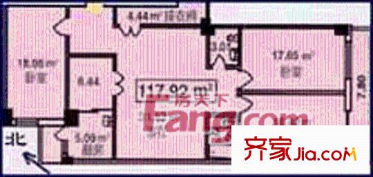 哈爾濱 龍興大廈 戶型圖