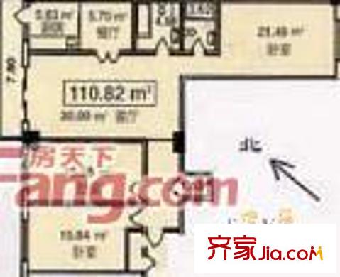 哈爾濱 龍興大廈 戶型圖