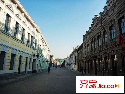 大觀園小區(qū)配套圖巴洛克商業(yè)街