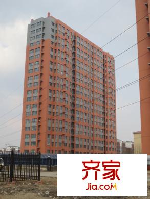 財富天地實景圖項目2號樓實景（2013.04.26）
