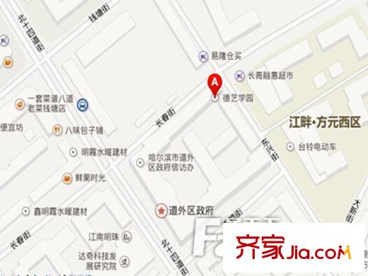北十四小區(qū)交通圖