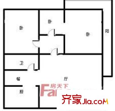 黛秀公寓 戶型圖