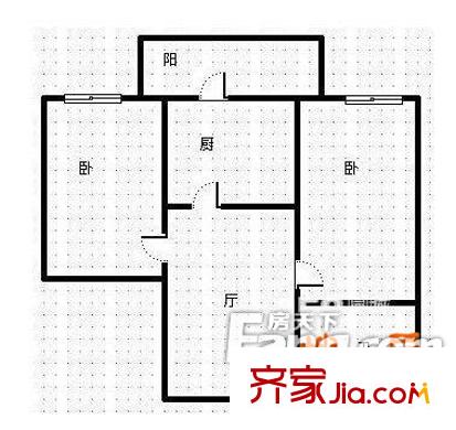 哈爾濱 丁香家園 戶(hù)型圖