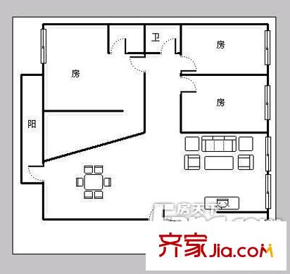 碧園小區(qū)3室2廳1衛(wèi)1廚