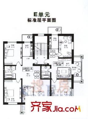 金泰湖濱小鎮(zhèn)戶型圖戶型圖 2室1廳1衛(wèi)1廚
