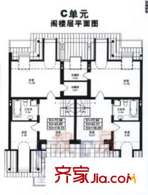 金泰湖濱小鎮(zhèn)戶型圖戶型圖 3室1廳1衛(wèi)1廚