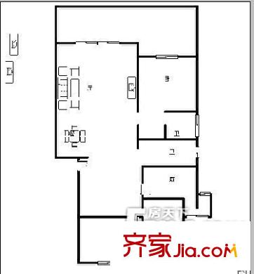 黛秀公寓 戶型圖