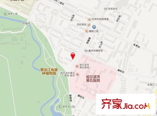 黛秀公寓交通圖 