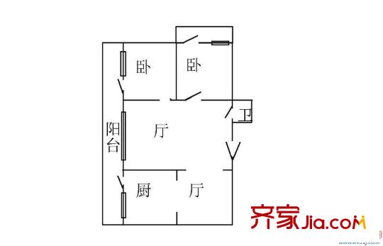 哈爾濱 丁香家園 戶(hù)型圖