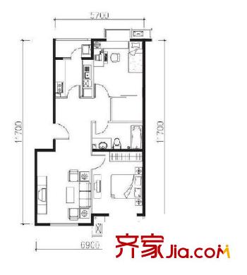 水院小區(qū) 戶型圖