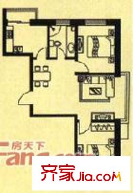 民生東六道街38號(hào)小區(qū)戶型圖