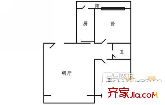 龍博名苑 戶型圖