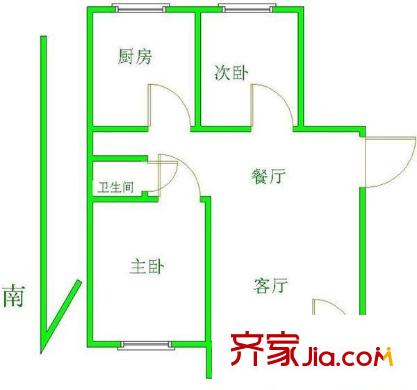 拉林新村 戶型圖