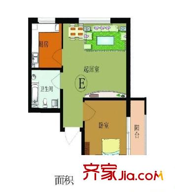 哈爾濱 錦繡花園 戶型圖