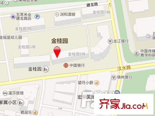 金桂園海棠閣交通圖  